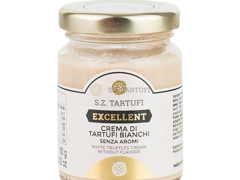 Crema di Tartufi Bianchi senza aromi artificiali 80g