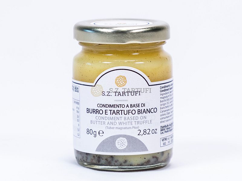 Condimento a base di Burro e Tartufo Bianco 80g