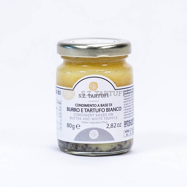 Condiment based on butter and White Truffle 80g (2,82 oz)