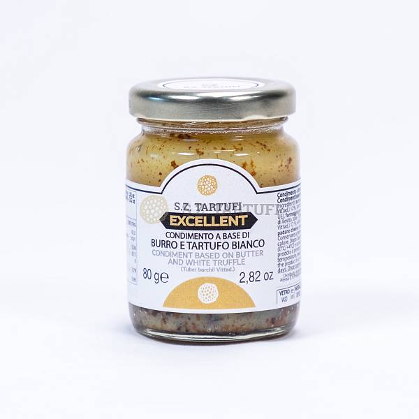 S.Z. Tartufi Condiment based on Butter and White Truffle Excellent line 80g (2,82oz)