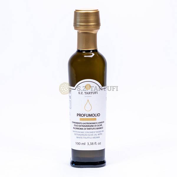 Condiment based on extra virgin olive oil with white truffle aroma 100ml (3,38fl. oz)