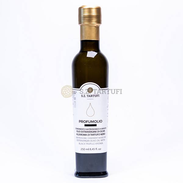Condiment based on extra virgin olive oil with black truffle aroma 250ml (8,45oz)