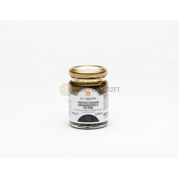 Sliced ​​flavoured summer truffle 80g (2,82oz)